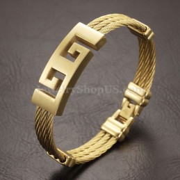 Klassieke Titanium Herenarmband C760