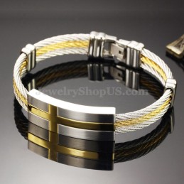 Personality Heren Titanium Armband C754