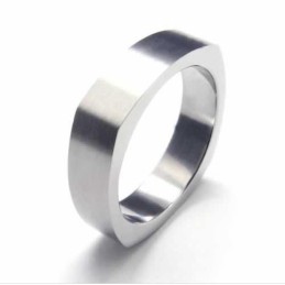 5 Mm Unisex Ring Van Puur Titanium