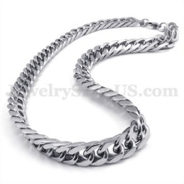 Hot Sale Zilveren Heren Titanium Ketting
