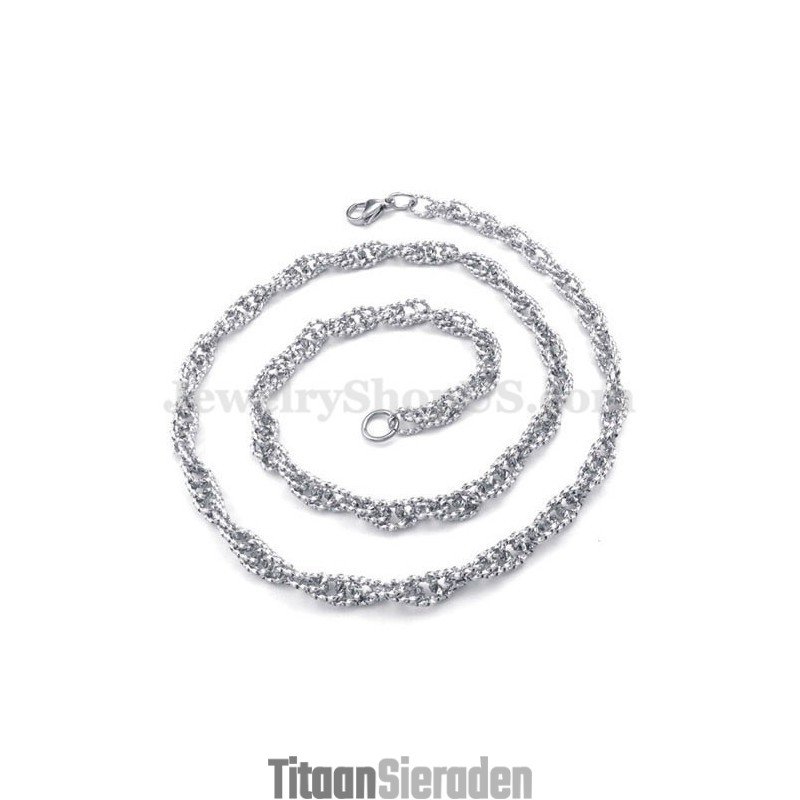 Nieuwe Stijl Zilveren Heren Titanium Ketting Nieuwe Stijl Zilveren Heren Titanium Ketting