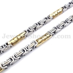 Prachtige Titanium Ketting Voor Heren
