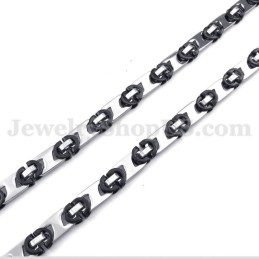Prachtige Titanium Ketting Voor Heren