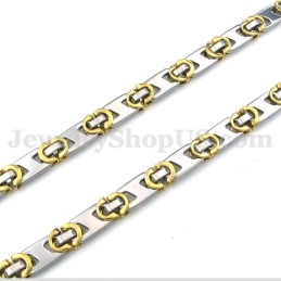 Prachtige Titanium Ketting Voor Heren