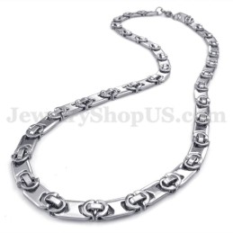 Prachtige Titanium Ketting Voor Heren