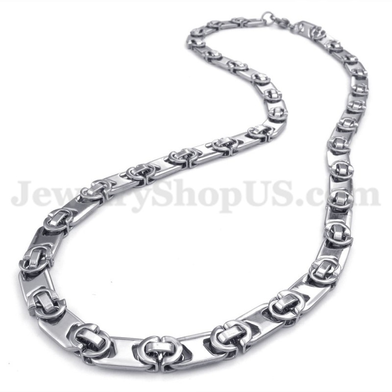Prachtige Titanium Ketting Voor Heren