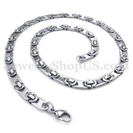 Prachtige Titanium Ketting Voor Heren
