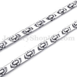 Prachtige Titanium Ketting Voor Heren