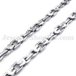 Prachtige Titanium Ketting Voor Heren