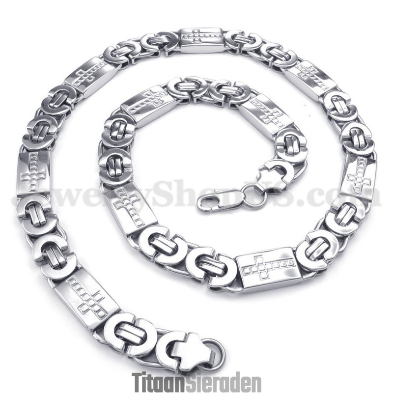 Mode Heren Titanium Ketting