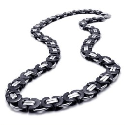 Zwarte Titanium Ketting