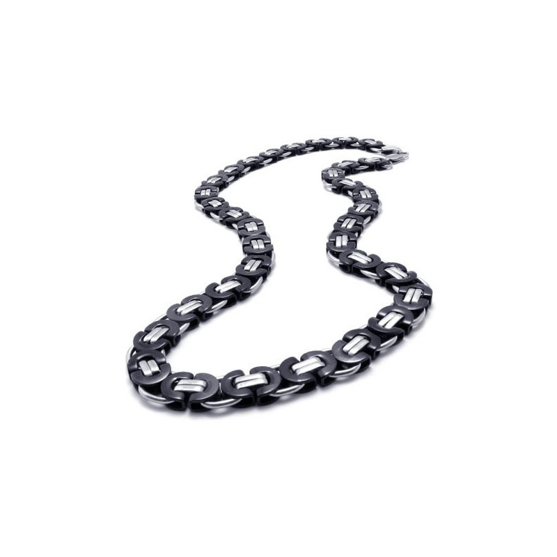 Zwarte Titanium Ketting Zwarte Titanium Ketting
