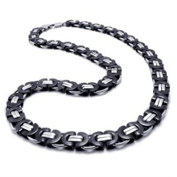 Zwarte Titanium Ketting
