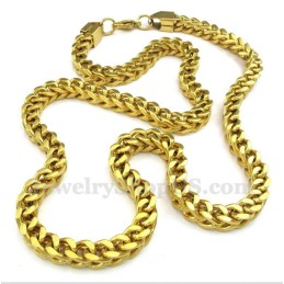 Heren Titanium Gouden Ketting