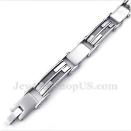 Heren Titanium Kabelarmband