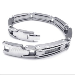 Heren Titanium Kabelarmband