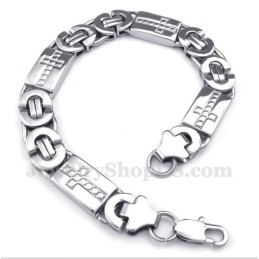 Titanium Kruisarmband Voor Heren