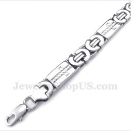Titanium Kruisarmband Voor Heren