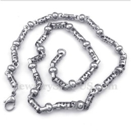 Titanium Cilinder Ketting Voor Heren