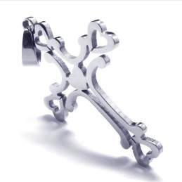 Zoete Hart Liefdeskruis Titanium Hanger