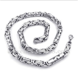 Titanium Cilinder Ketting Voor Heren