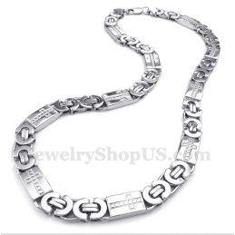 Titanium Kruisketting Voor Heren