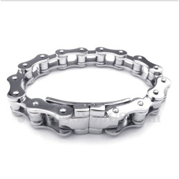 Titanium Fietskettingarmband Voor Heren