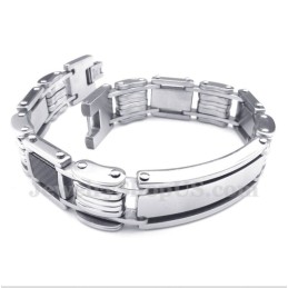 Heren Titanium Koolstofvezel Armband