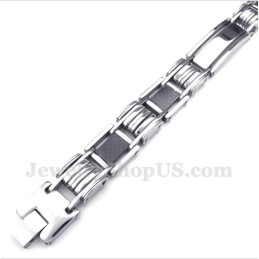 Heren Titanium Koolstofvezel Armband