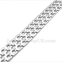 Titanium Armband Voor Heren