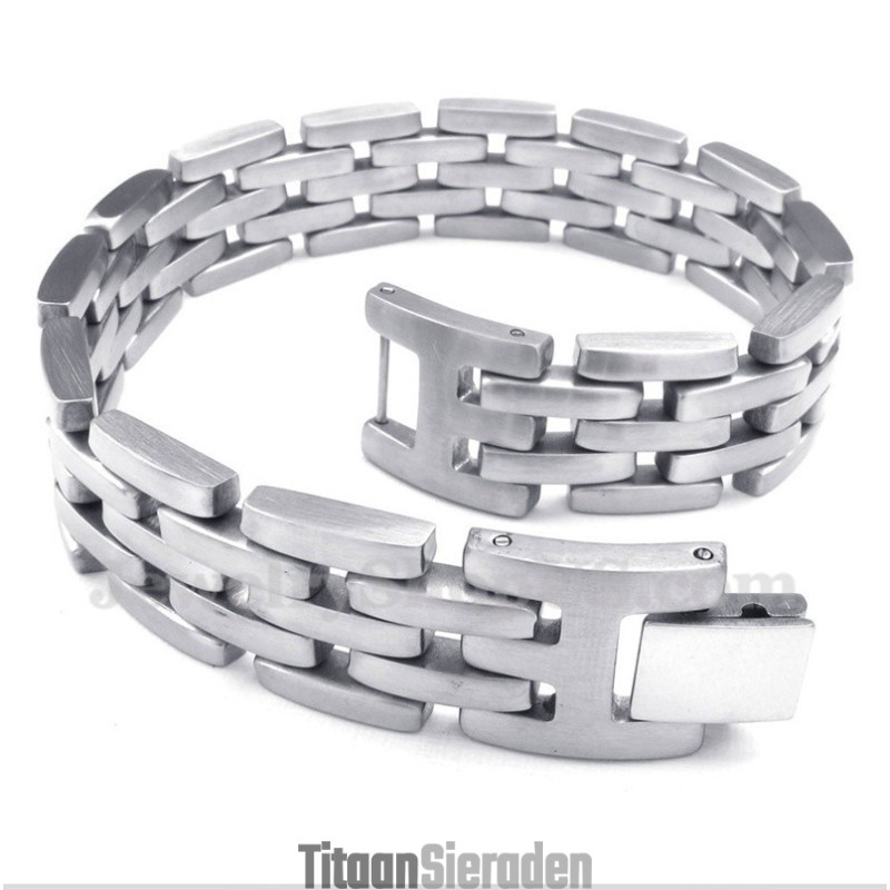 Titanium Armband Voor Heren