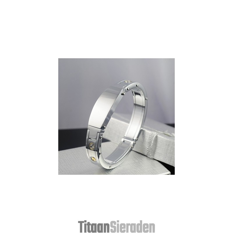 Heren Titanium Diamanten Armbanden Heren Titanium Diamanten Armbanden
