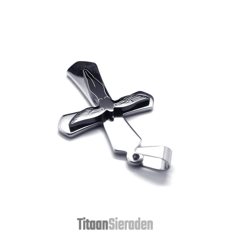 Nieuwe Stijl Kruis Titanium Hanger Nieuwe Stijl Kruis Titanium Hanger