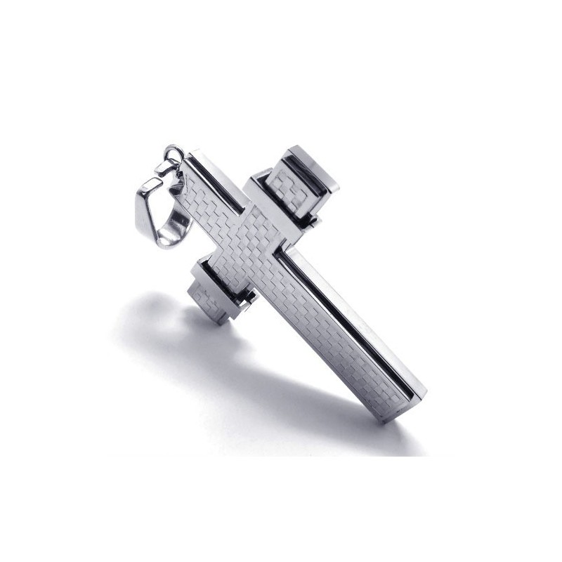 Mode Kruis Titanium Hanger (Zilver) Mode Kruis Titanium Hanger (Zilver)