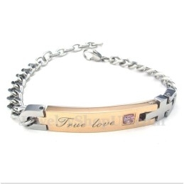 Titanium Diamanten Armband Voor Dames
