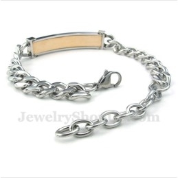 Dames Titanium Gouden Diamanten Armband Voor Koppels
