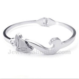 Titanium Vos Armband Voor Heren