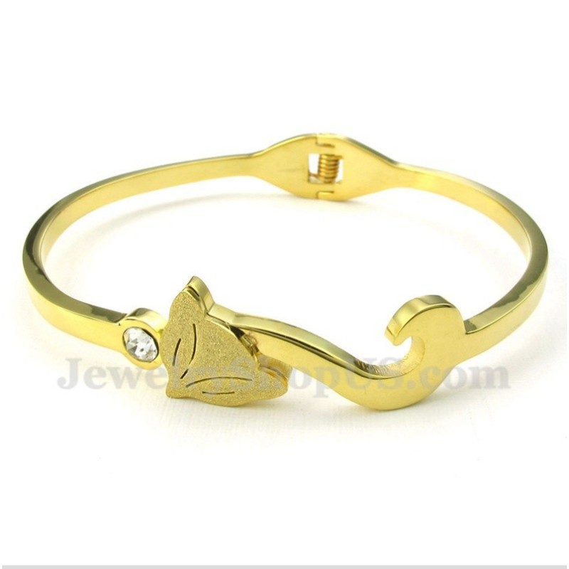 Titanium Gouden Vosarmband Voor Heren Titanium Gouden Vosarmband Voor Heren