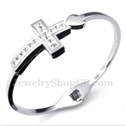 Titanium Kruisarmband Voor Heren