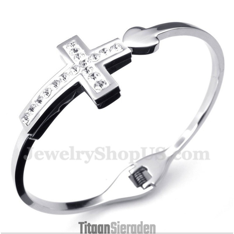 Titanium Kruisarmband Voor Heren Titanium Kruisarmband Voor Heren