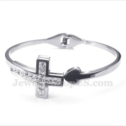 Titanium Kruisarmband Voor Heren