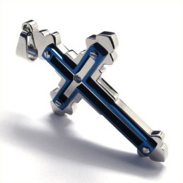 Mode Kruis Titanium Hanger (Blauw)