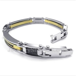 Heren Diamanten Titanium Armband