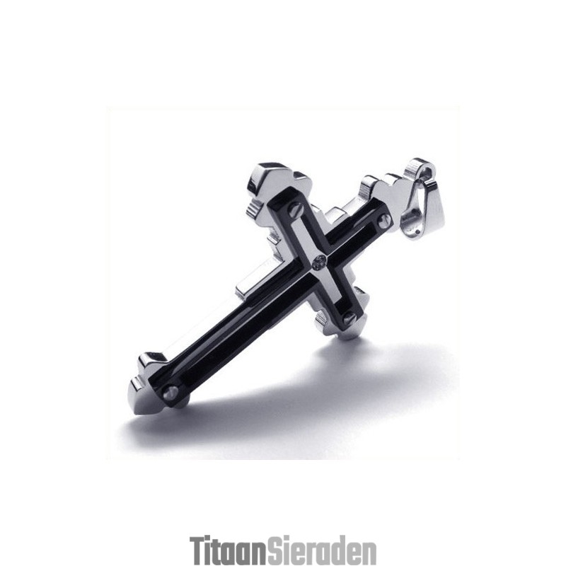 Mode Kruis Titanium Hanger (Zwart) Mode Kruis Titanium Hanger (Zwart)