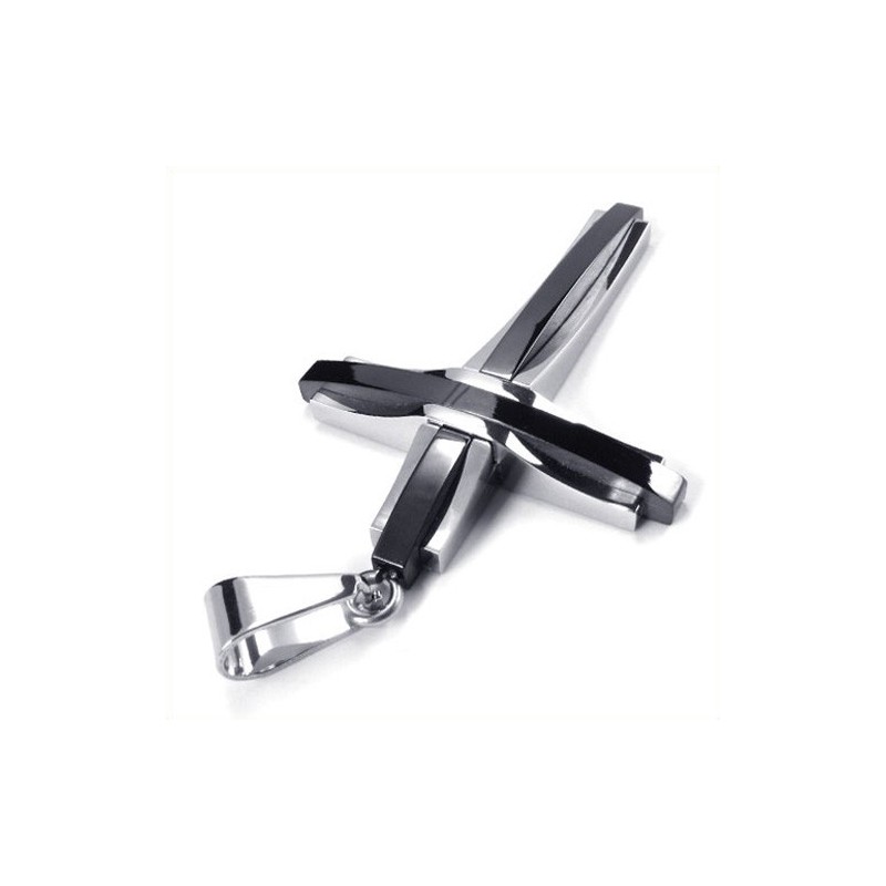 Mode Ripple Cross Titanium Hanger (Zwart) Mode Ripple Cross Titanium Hanger (Zwart)