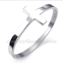 Titanium Kruisarmband Voor Heren