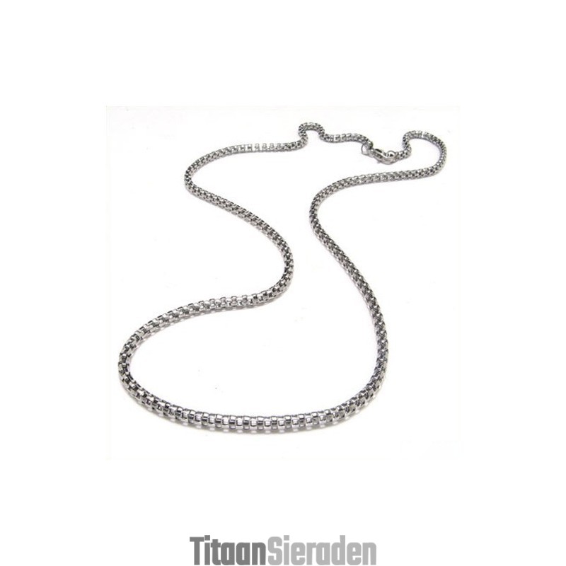 20,1 Inch Titanium Holle Ketting 8094 20,1 Inch Titanium Holle Ketting 8094