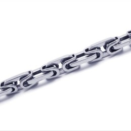 21,3 Inch Titanium Zilveren Delicate Ketting