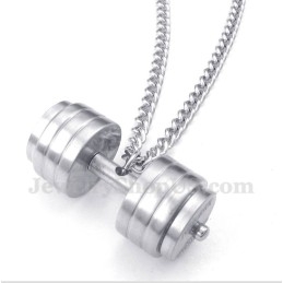 Heren Titanium Hanger Met Gratis Ketting