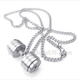 Heren Titanium Hanger Met Gratis Ketting
